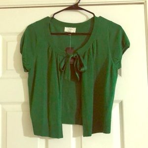 Super cute half sweater